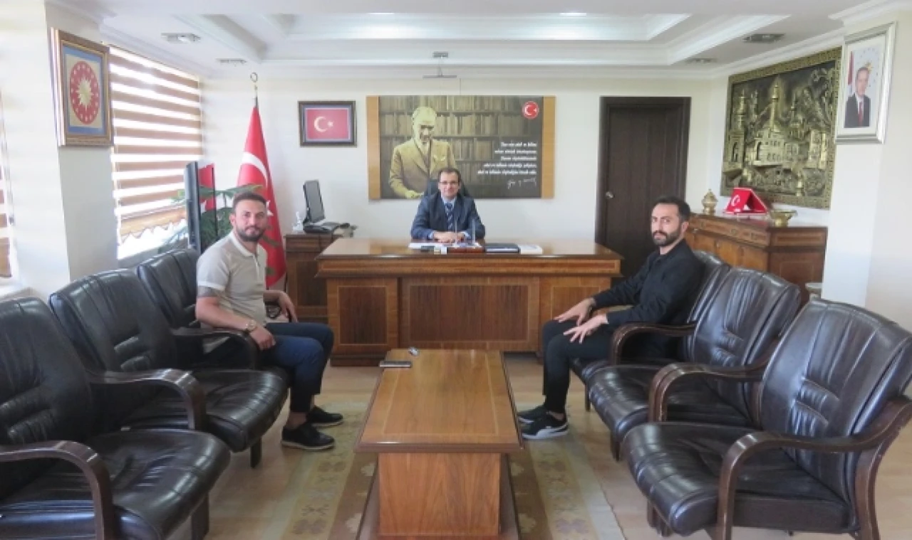 Merzifon Genç İşadamları Derneği’nden Güldoğan’a Ziyaret