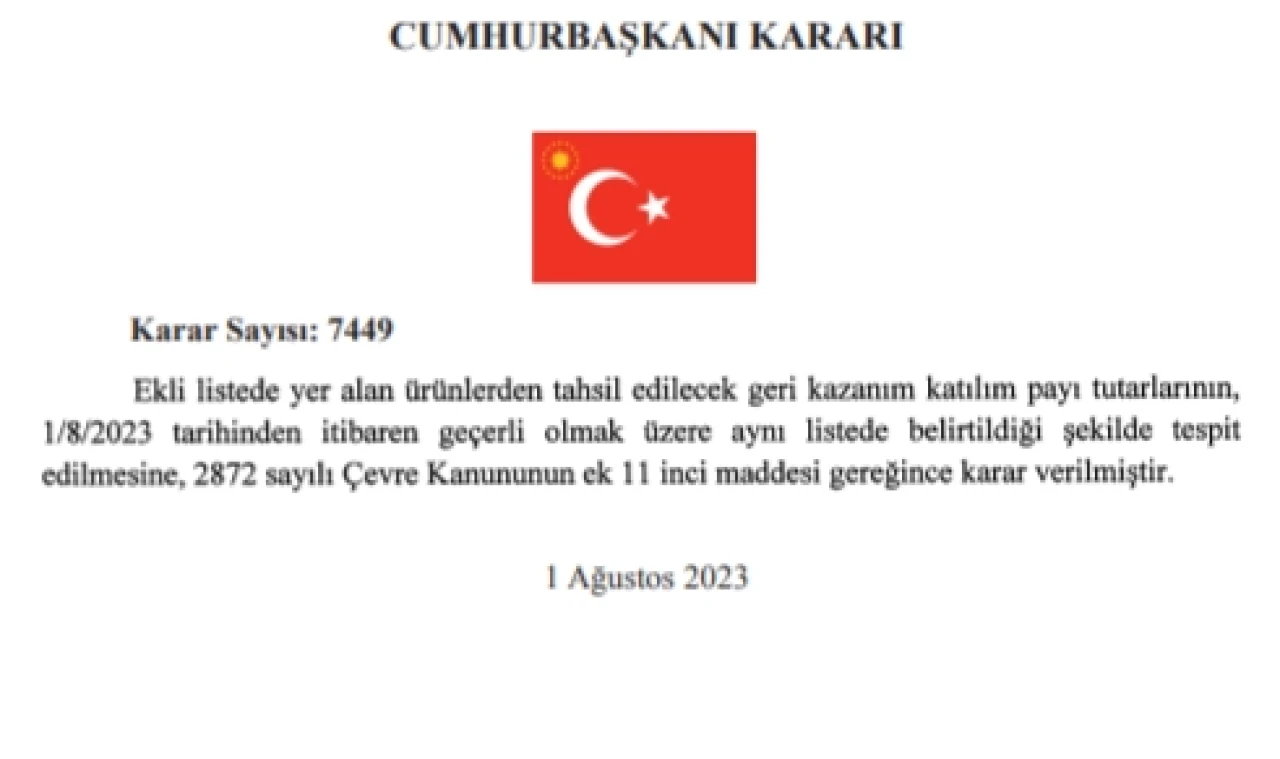 Plastik poşete zam geldi