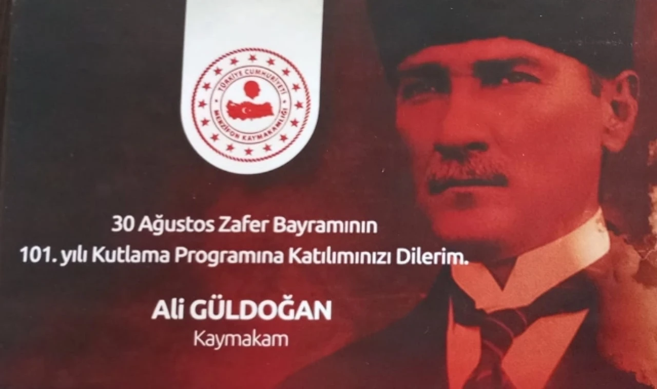 Program belli oldu.