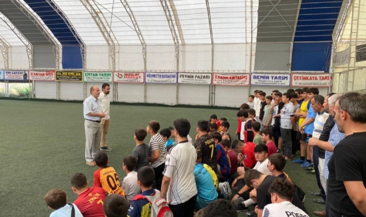 Yaz Kur'an Kursları Arası Futbol Turnuvası Düzenlendi