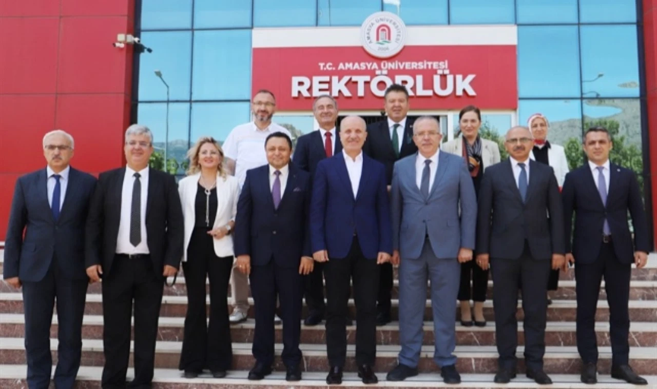 Yök Başkanı Özvar'dan Amasya Üniversitesi’ne ziyaret