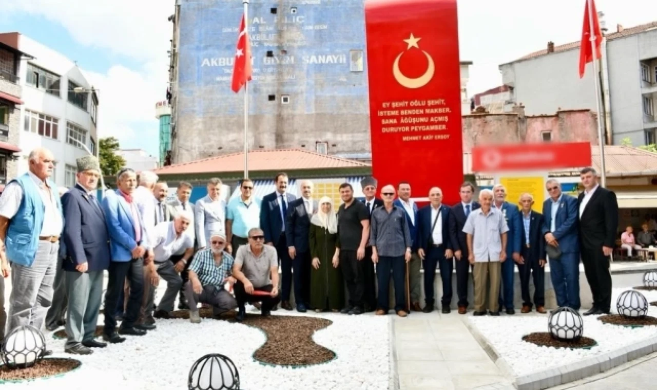 36 şehidin isminin bulunduğu 'Şehitler Anıtı' Terme'de açıldı