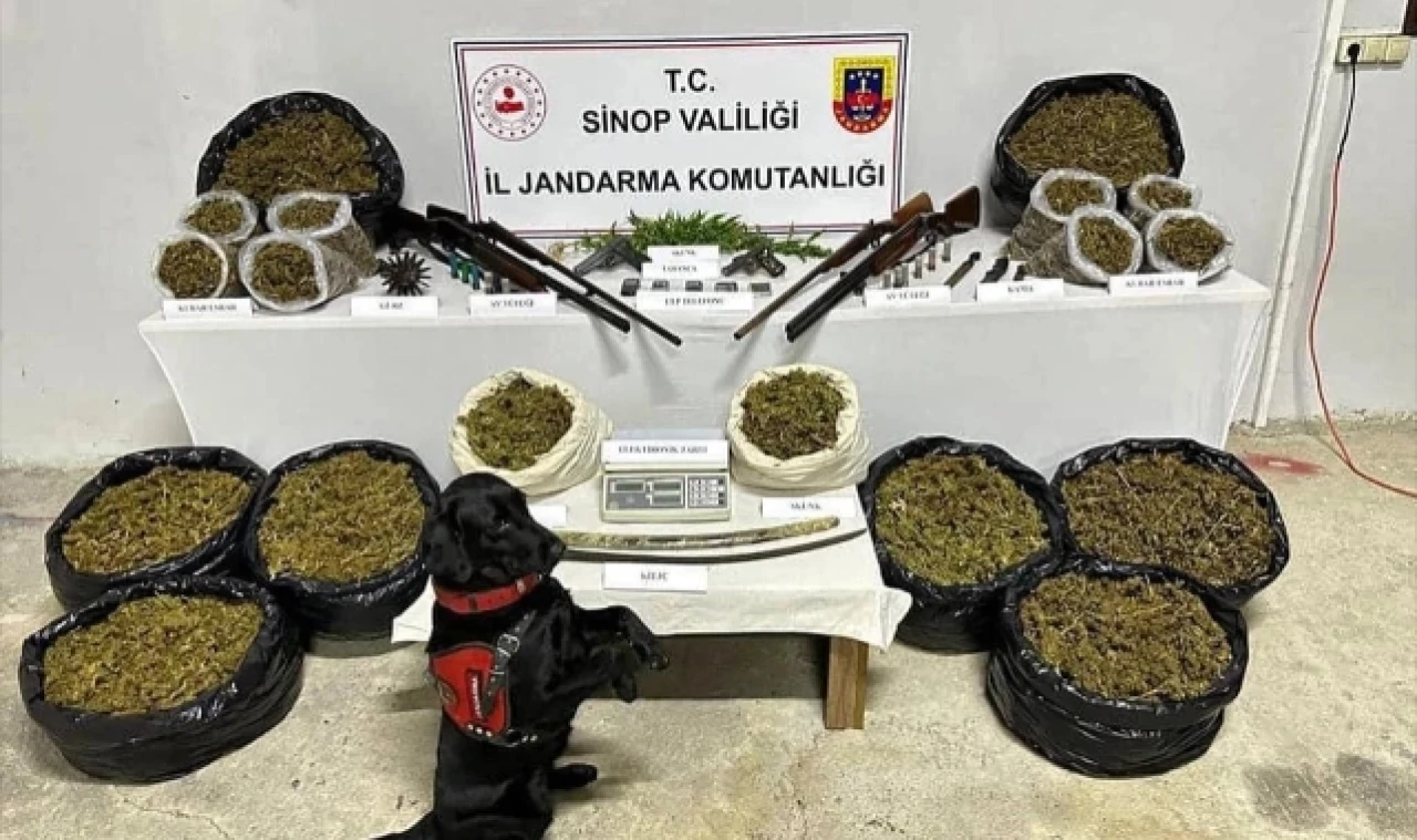 38 Kilo Esrar Ele Geçirildi
