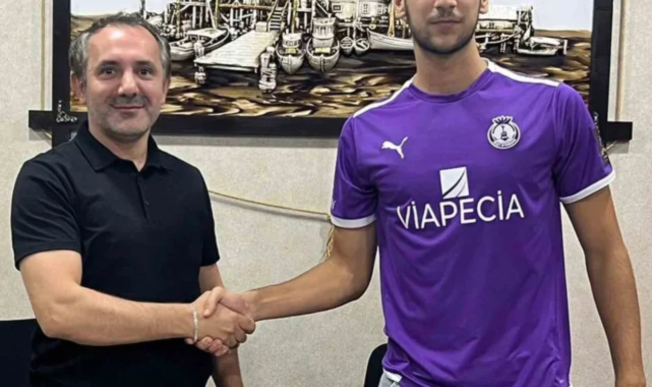 Afyonspor, Şefik Abalı ile el sıkıştı