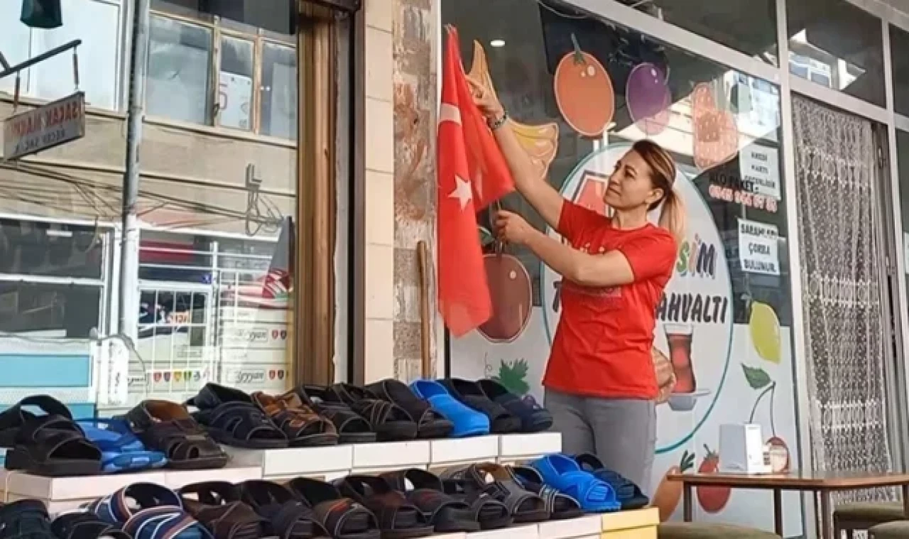 Ahilik kutlamaları öncesi esnaftan yüzde 50 indirim
