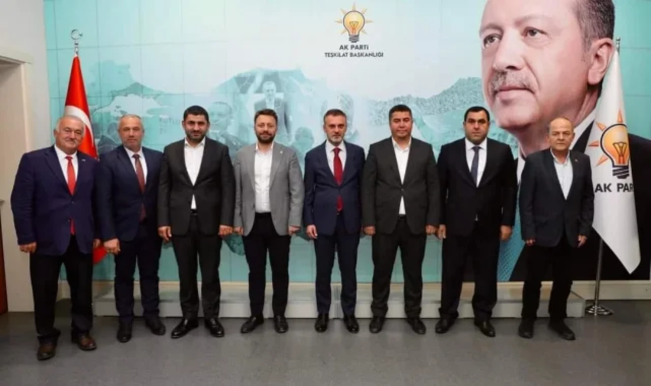 AK Parti Sinop'ta 4 ilçe başkanı değişti