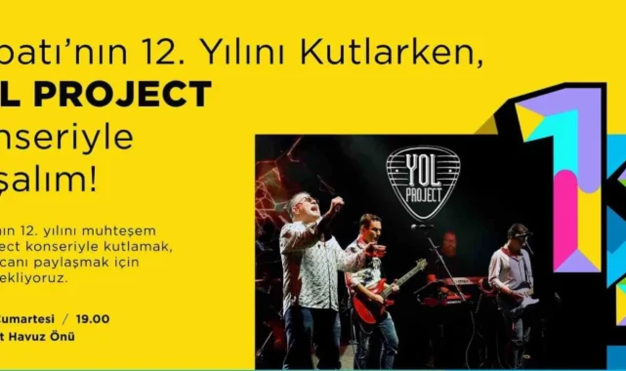 Akbatı 12'nci yılını Yol Project konseri ile kutluyor