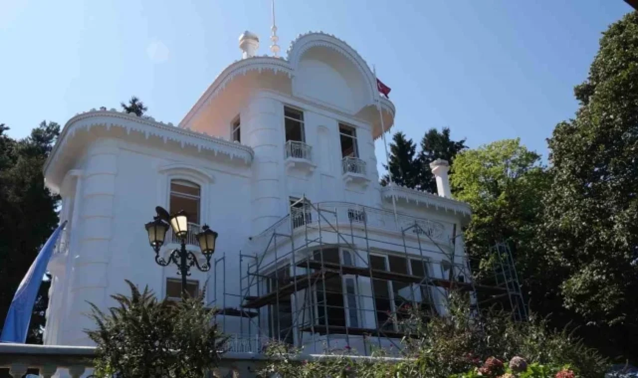 Atatürk Köşkü, Cumhuriyet'in 100. yılı resepsiyonuna hazırlanıyor