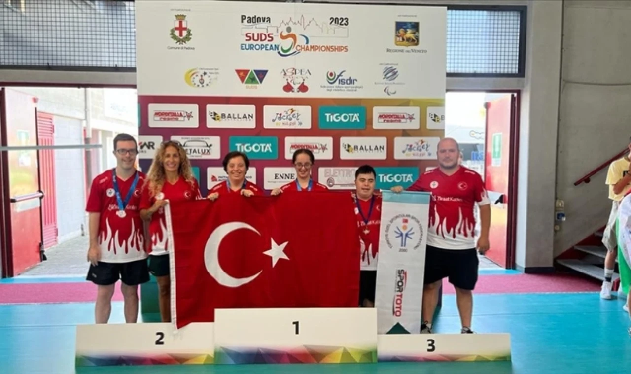 Avrupa Şampiyonası'nda biri altın 3 madalya