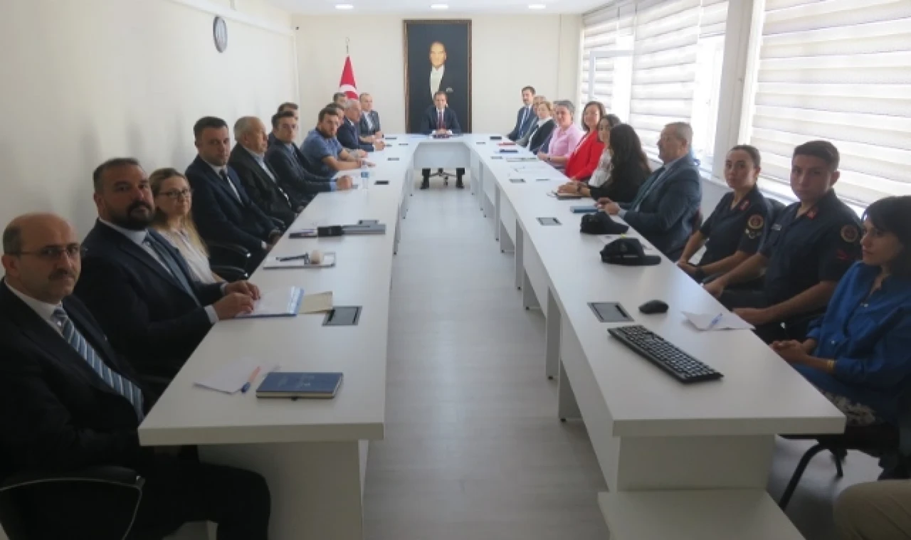 Bağımlılıkla Mücadele İlçe Koordinasyon Kurulu Toplandı
