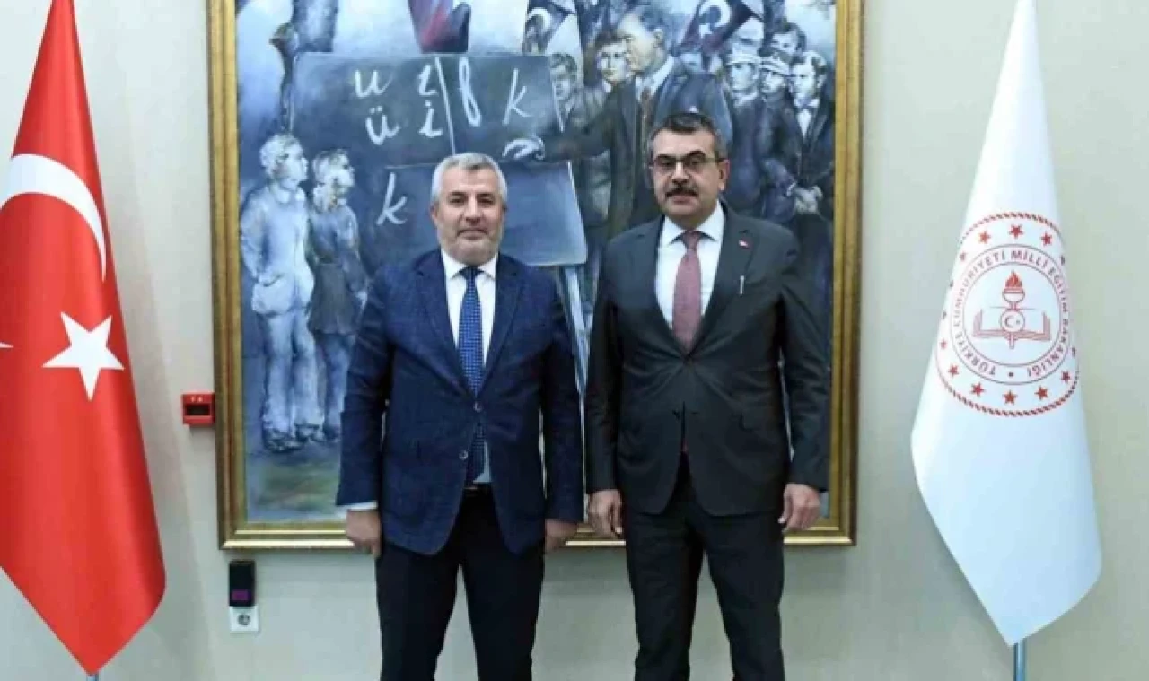 Bakan Tekin, ÖSYM Başkanı Ersoy'u kabul etti