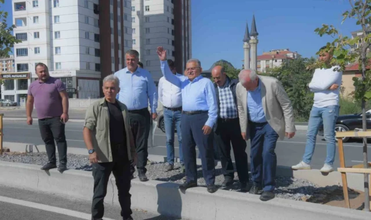 Başkan Büyükkılıç, 60 Milyon TL'lik yolda incelemelerde bulundu