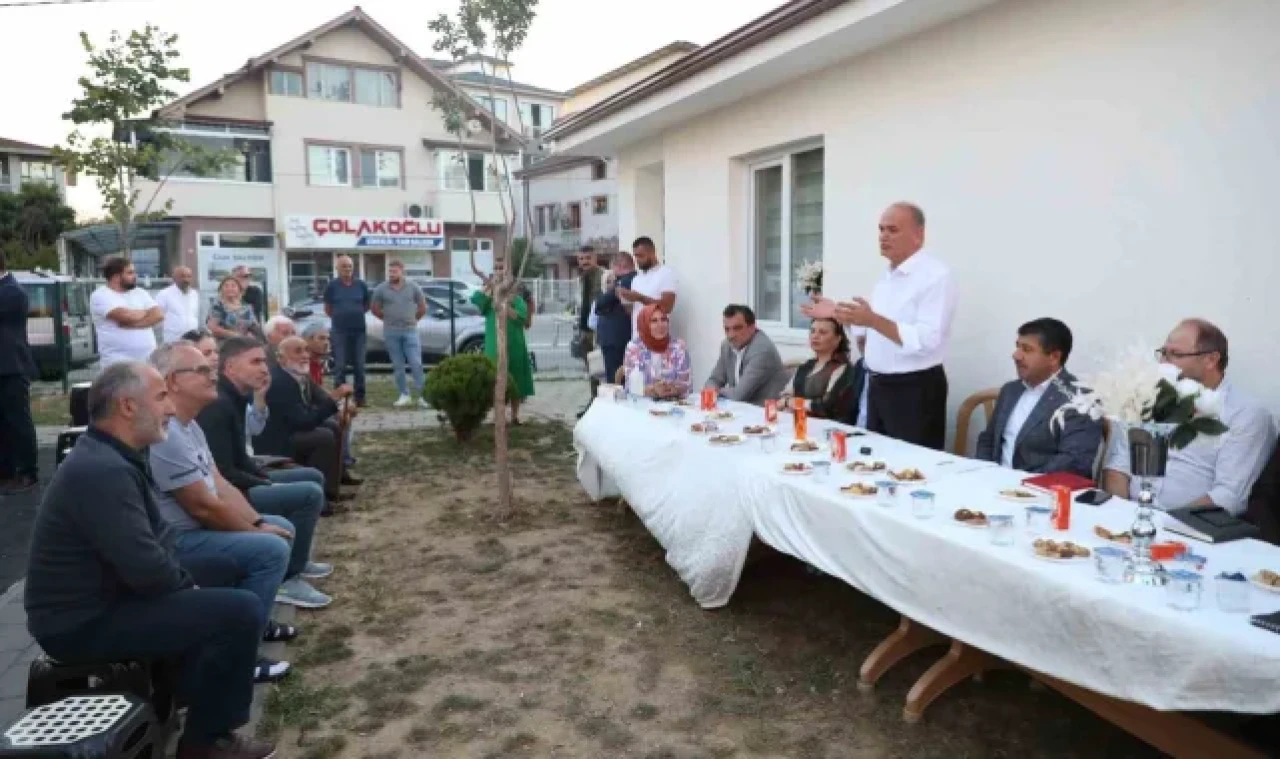 Başkan Özlü "Bu toplantılar siyasi değil, insani buluşmadır"