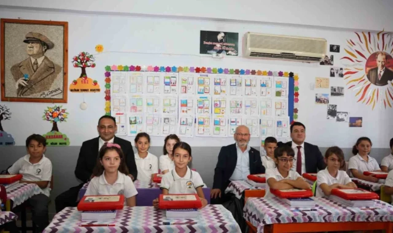 Başkan Yılmaz öğrencilerle birlikte İlköğretim Haftasını kutladı
