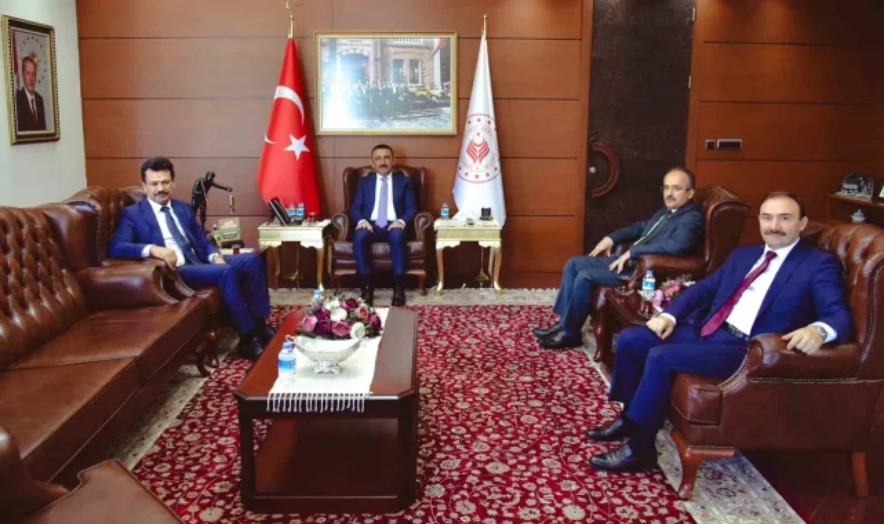 Başsavcı Alan'dan Vali Hacıbektaşoğlu'na ziyaret