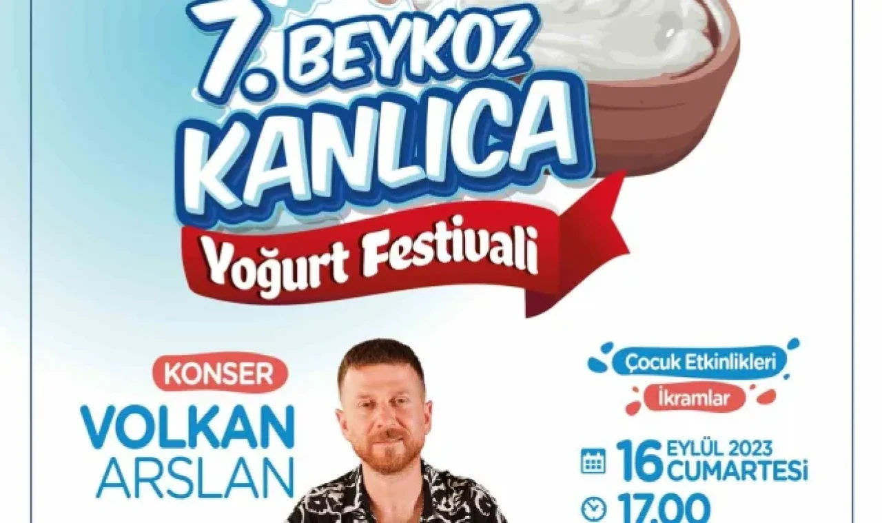 Boğaz'da bir lezzet klasiği: "7. beykoz kanlıca yoğurt festivali" başlıyor