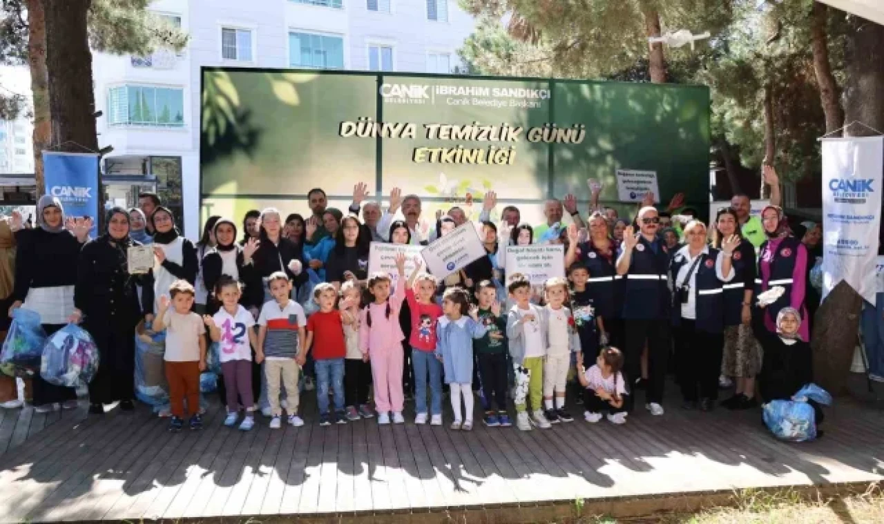 Canikli gençler temiz bir dünya için el ele verdi