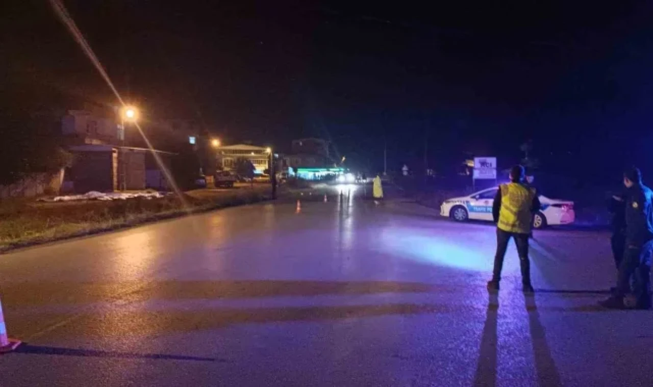 Çarşamba'da yol kontrol uygulaması