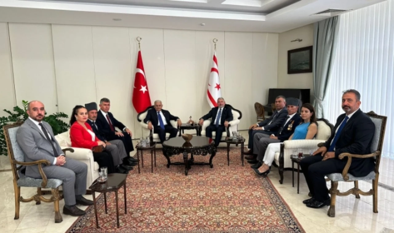 Çorum Belediye Başkanı Aşgın, Binali Yıldırım ile buluştu.