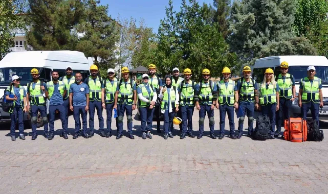 Dicle Elektrik'in arama kurtarma ekibi, AFAD'dan akredite oldu