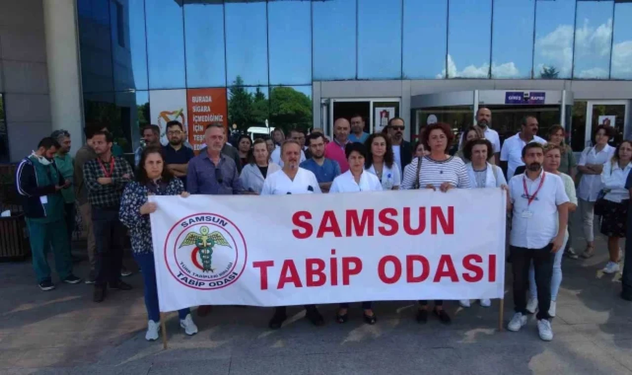 Doktorlar, silah zoruyla kaçırılan meslektaşları için birlik oldu