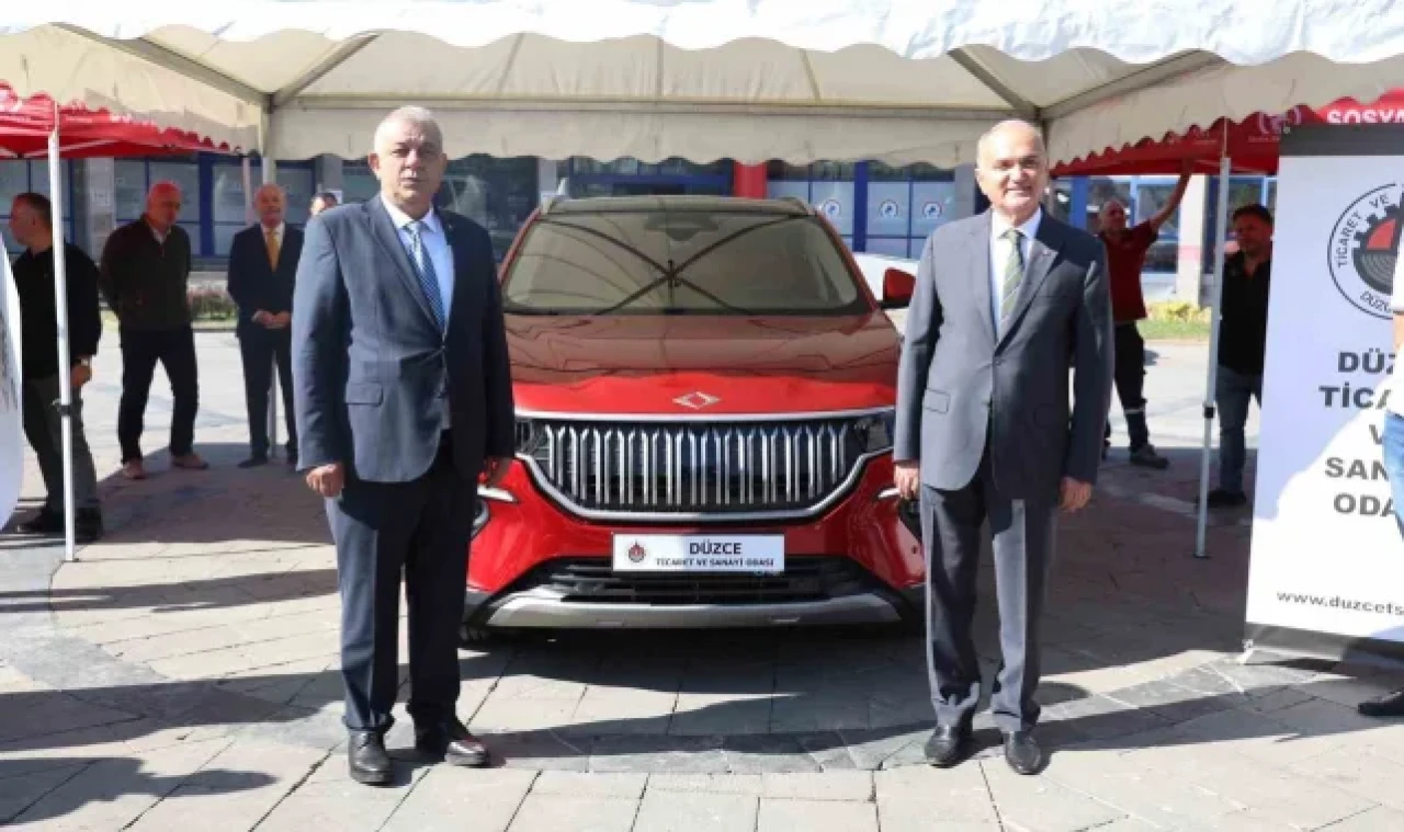 DTSO'nun TOGG akıllı cihazı Düzce'de