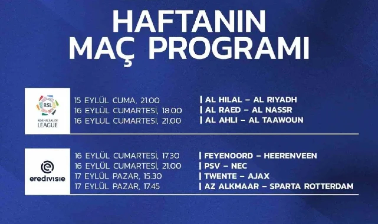 EXXEN'de hafta sonu maç heyecanı
