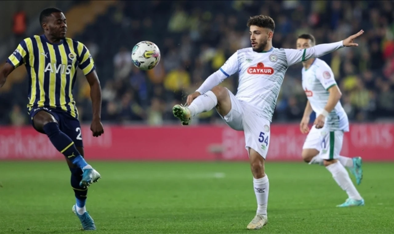 Fenerbahçe yarın Çaykur Rizespor'u ağırlayacak