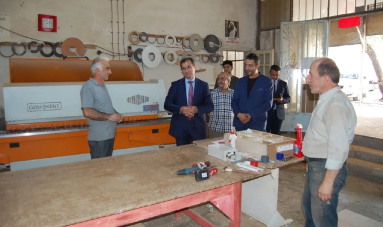 Güldoğan’dan sanayi esnafına ziyaret