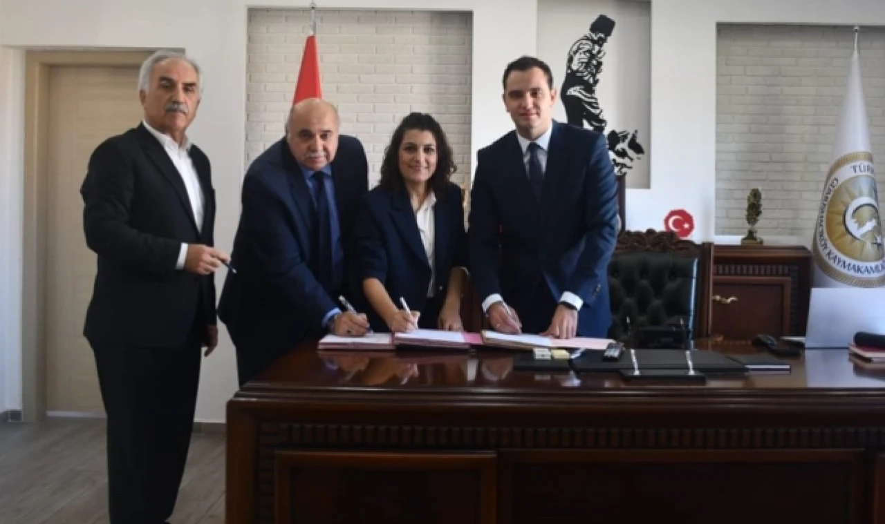 Gümüşhacıköy’de, önemli bir iş birliği protokolüne imza atıldı.