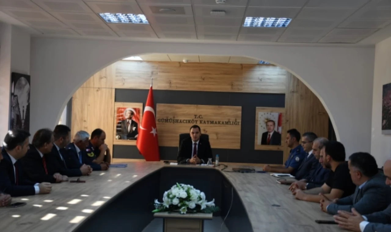 Gümüşhacıköy Kaymakamı Görevine Başladı