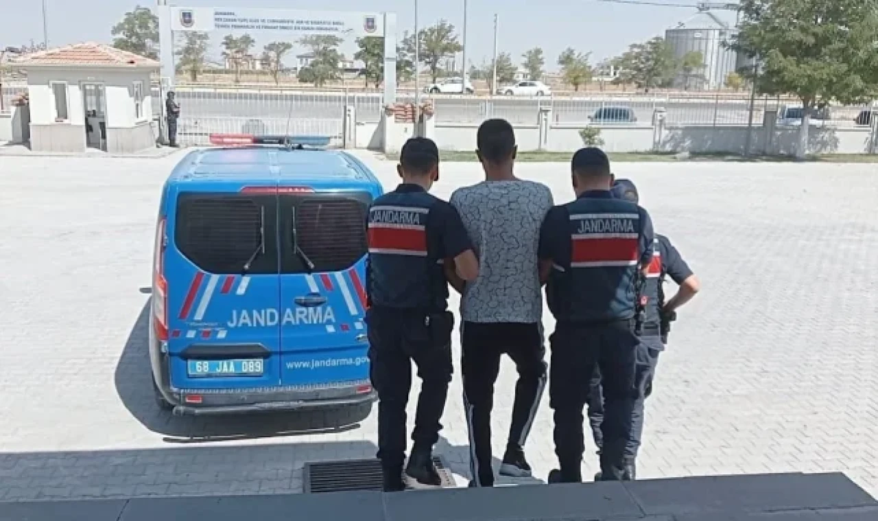 Hapis cezası olan şüpheli jandarma ekiplerince yakalandı