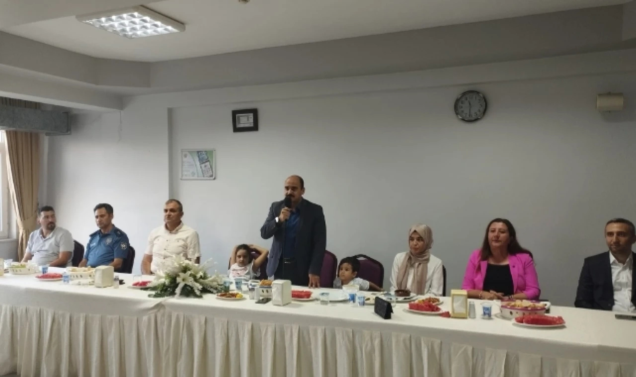 Kaymakam Altınöz veda etti