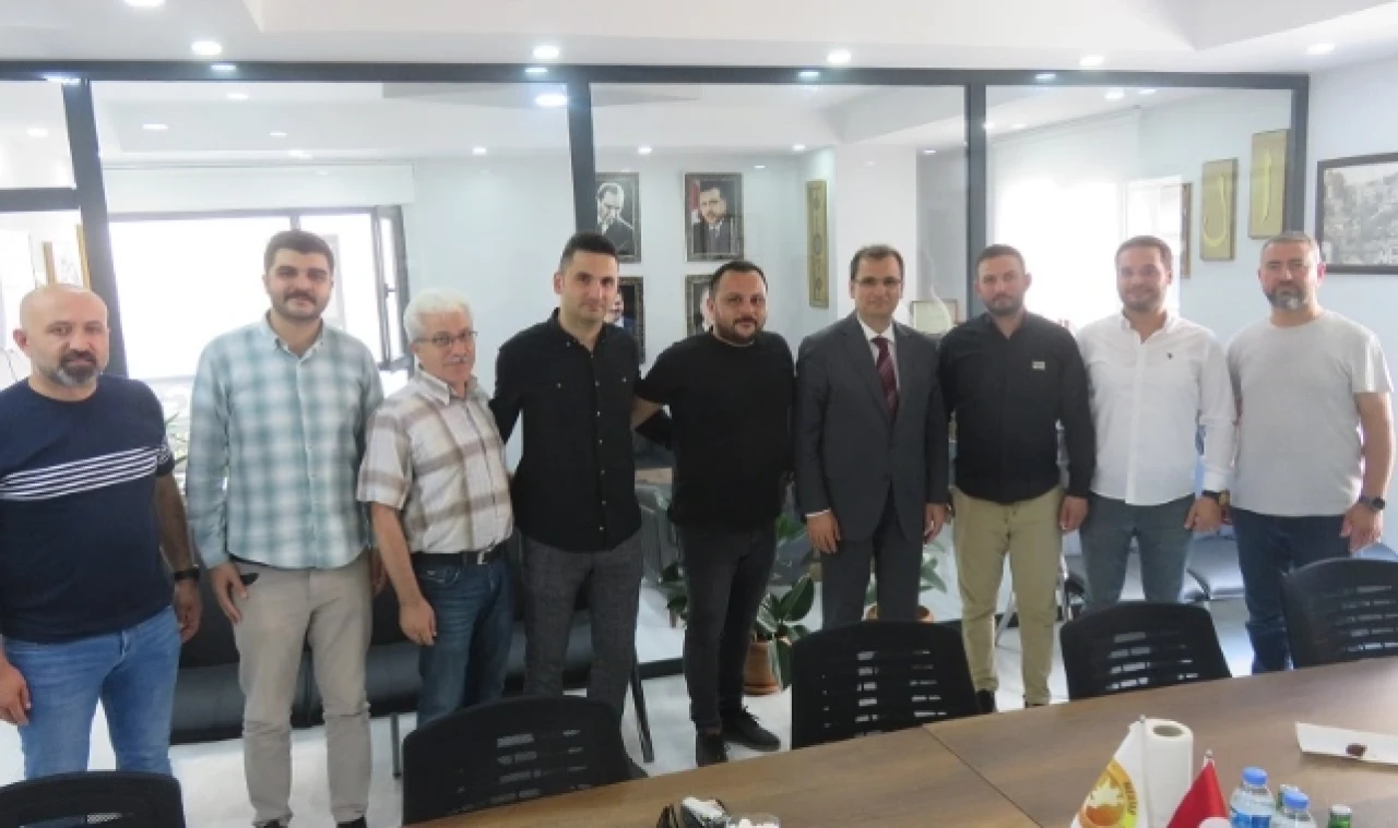 Kaymakam Güldoğan, Genç İşadamları Derneğini Ziyaret Etti