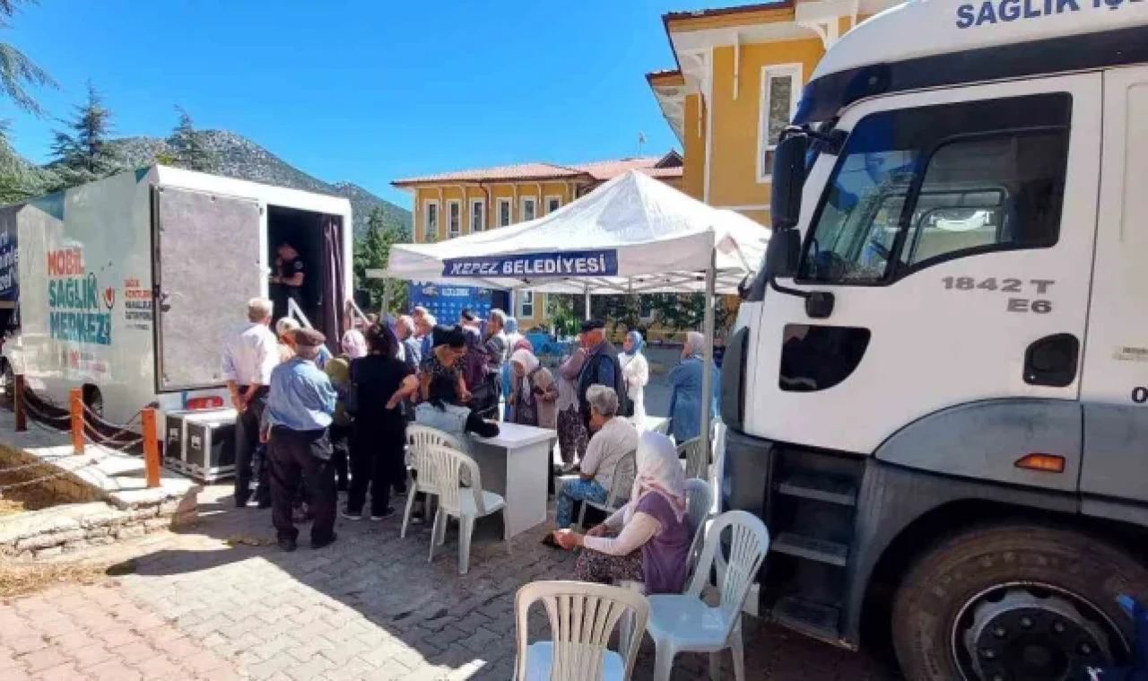 Kepez'in mobil hizmetleri İbradı'da