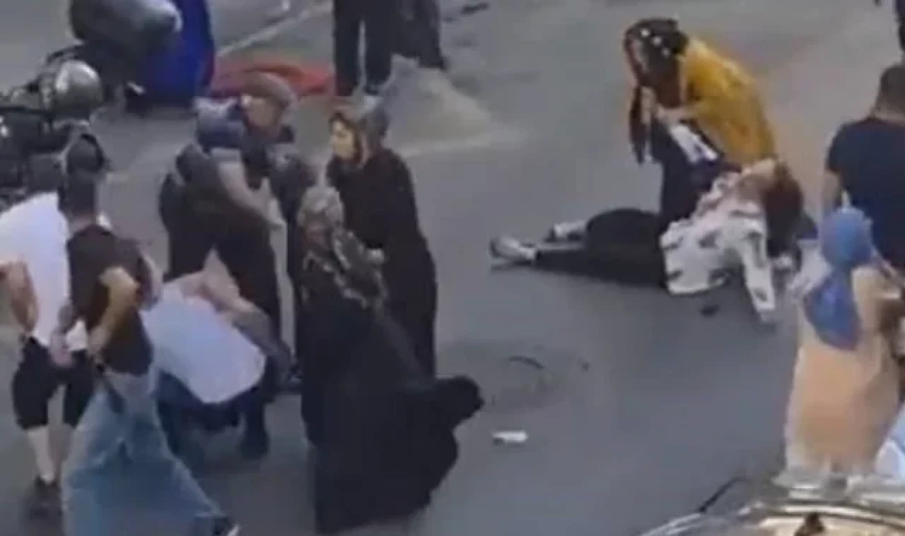 Maltepe'de motokuryenin dehşet saçtığı olayda yeni görüntüler ortaya çıktı