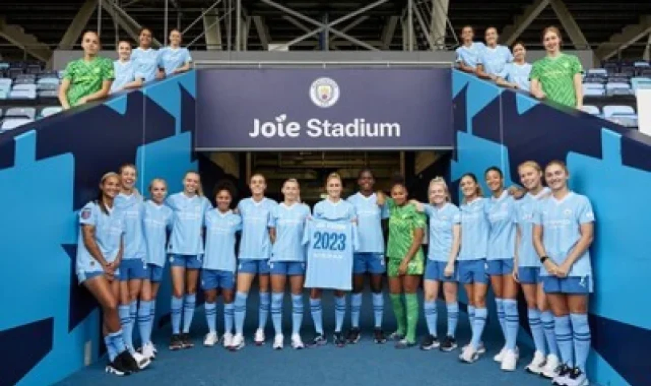 Manchester City kadın futbol takımına yeni sponsor