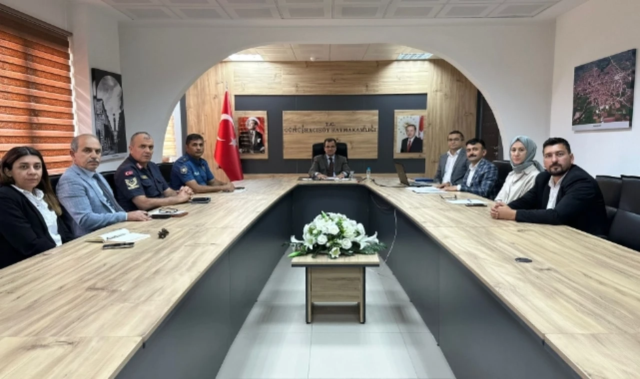 Okul Güvenliği Toplantısı Yapıldı