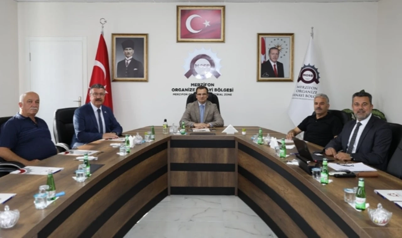 OSB Yönetimi Toplandı