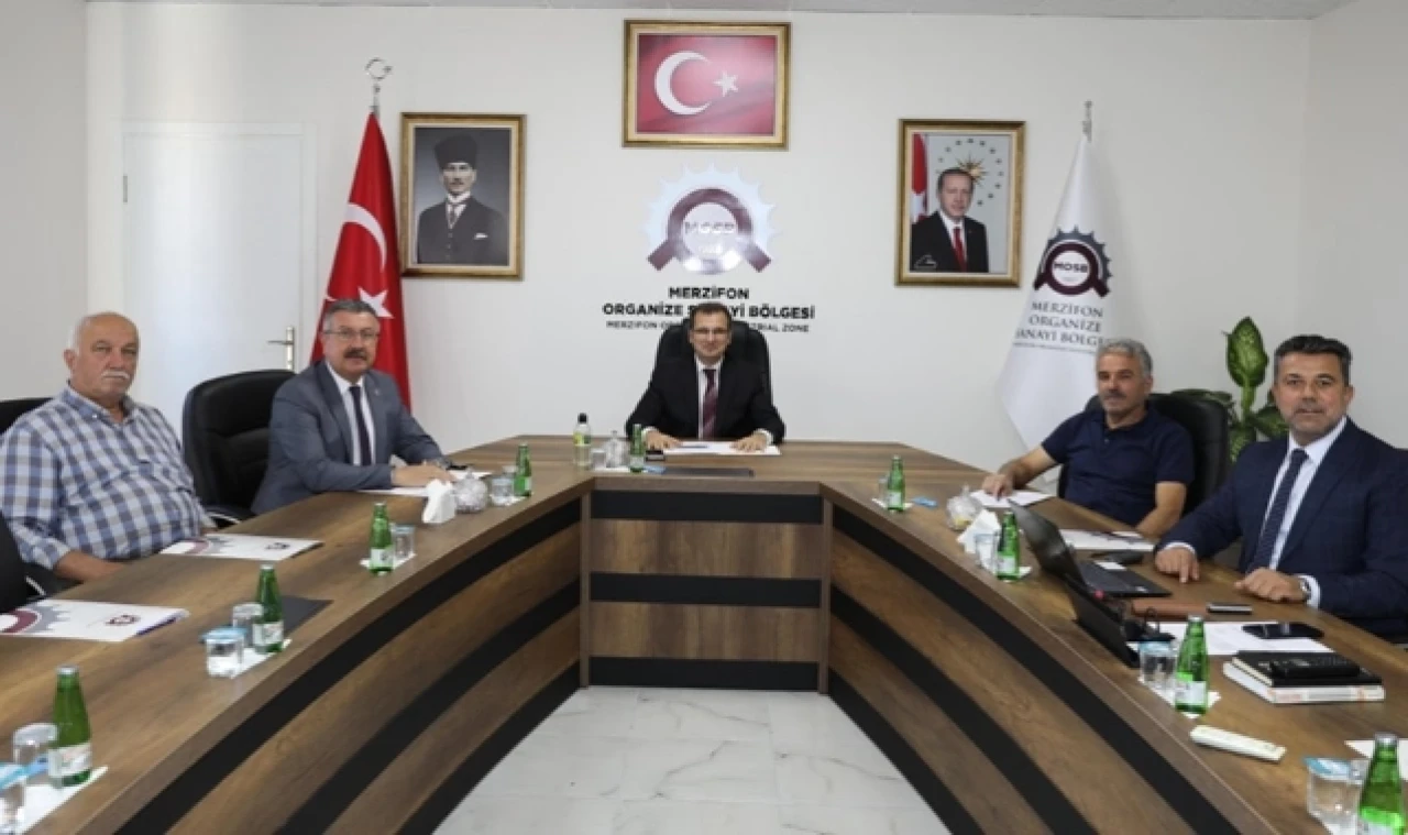 OSB Yönetimi Toplandı
