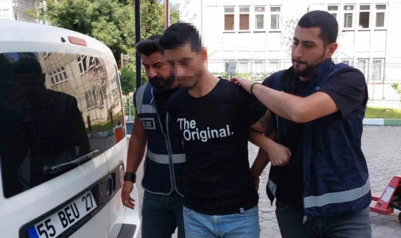 Samsun'da doktoru rehin alan şahıs adliyeye sevk edildi