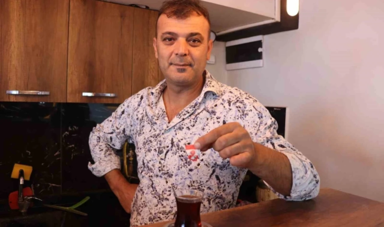 Şeker aldı, sakız çıktı