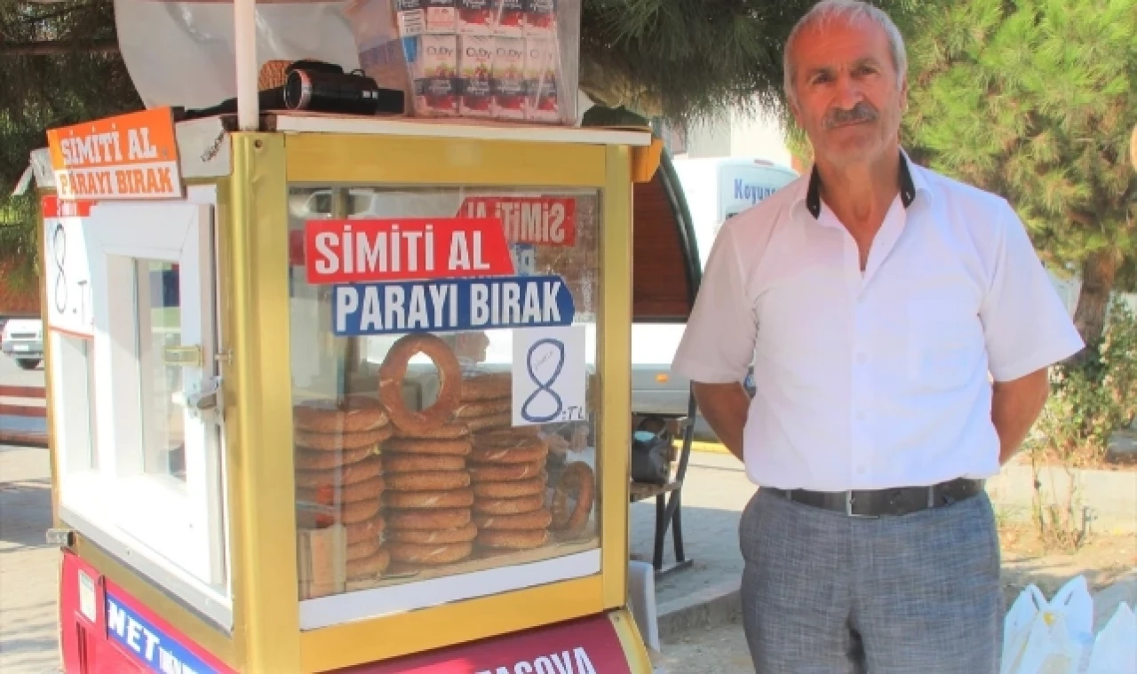 "Simidini al paranı bırak"