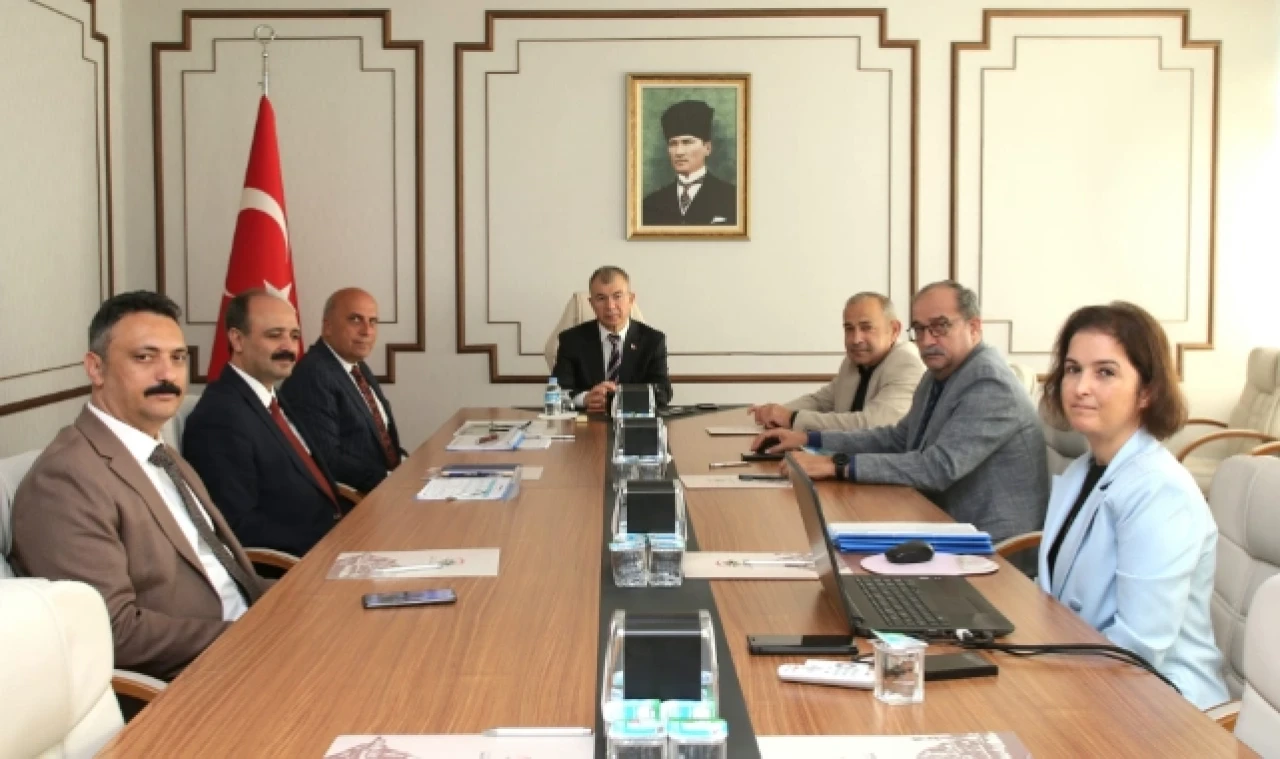 Sulama Yatırımları Değerlendirme Toplantısı Yapıldı