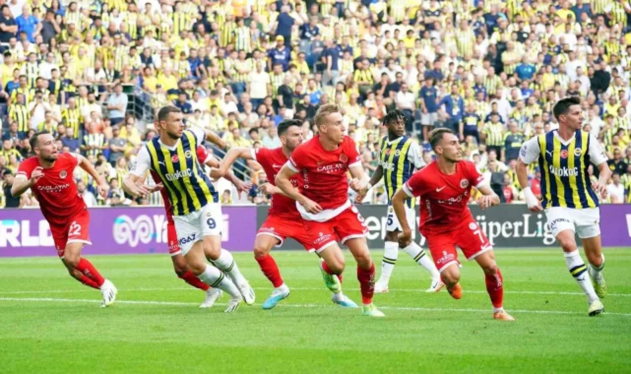 Trendyol Süper Lig: Fenerbahçe: 1 - Antalyaspor: 1