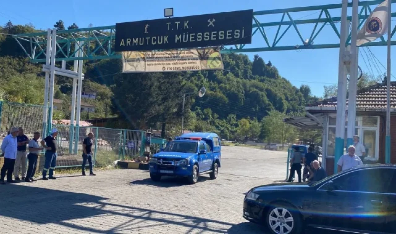 Zonguldak'ta maden ocağında göçük