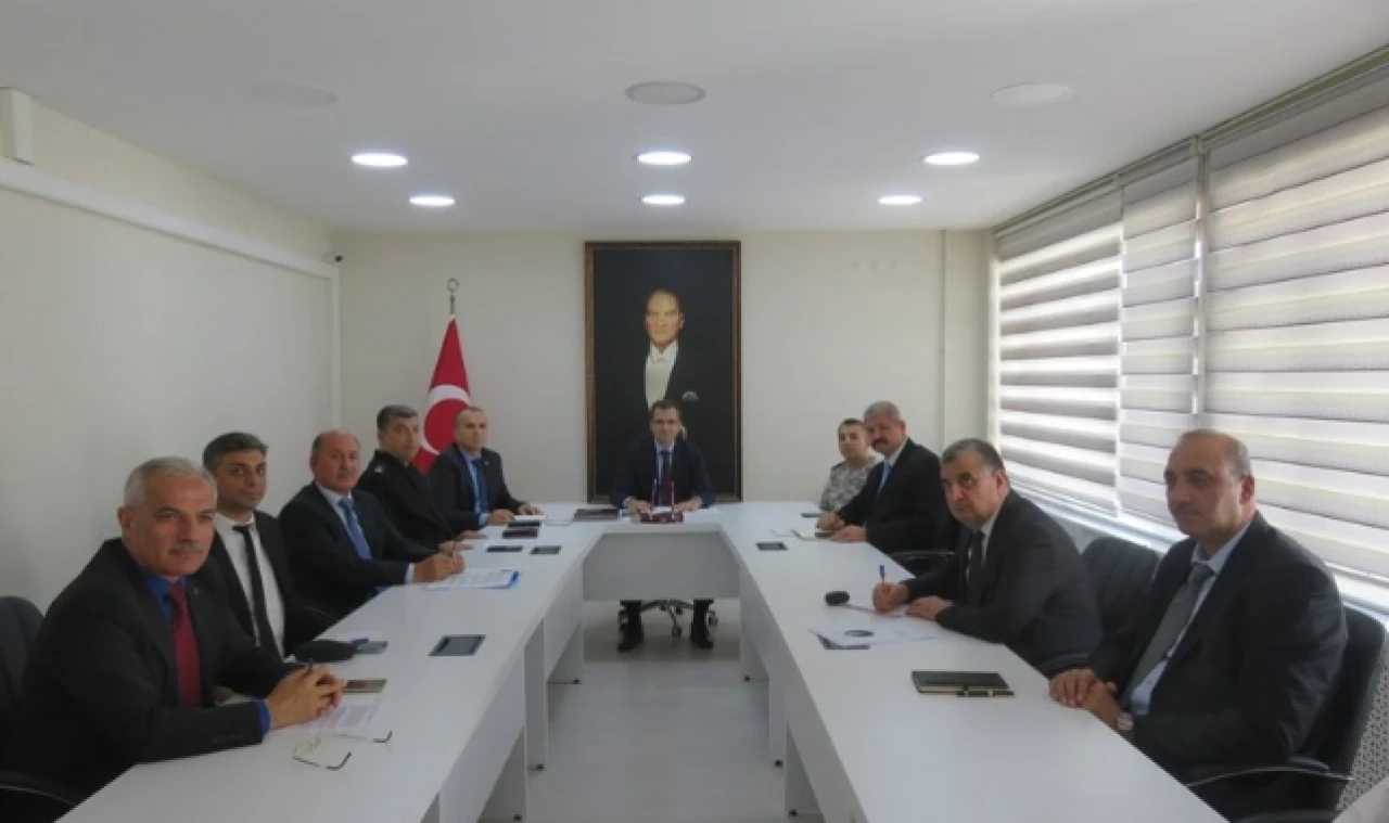 10 Kasım Atatürk'ü anma Komitesi toplantısı yapıldı