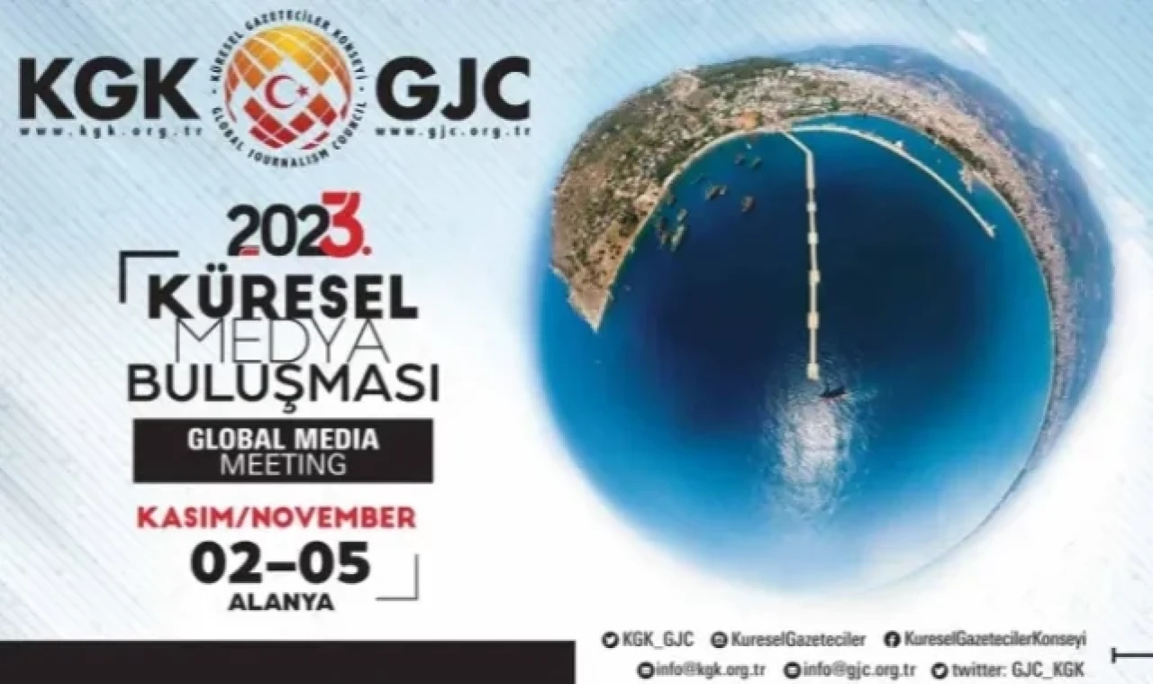32 ülkeden 250 gazeteci Alanya’da buluşacak