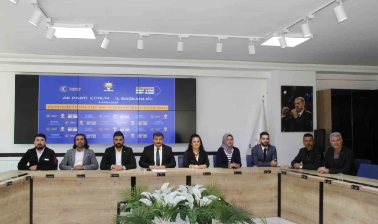 AK Parti İl Başkanı Günay: "Cumhuriyetimizin ikinci yüzyılını Türkiye Yüzyılı olarak taçlandırmakta kararlıyız"