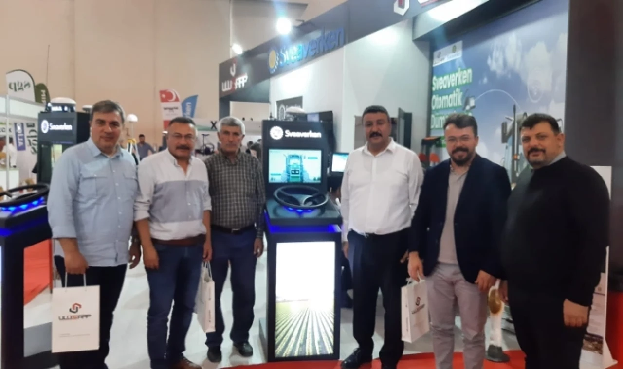 Aktaş ve Yönetimi Fuara katıldı